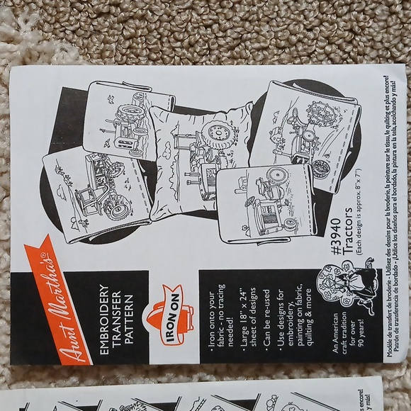 Aunt Martha's embroidery transfer patterns - Picture 4 of 6